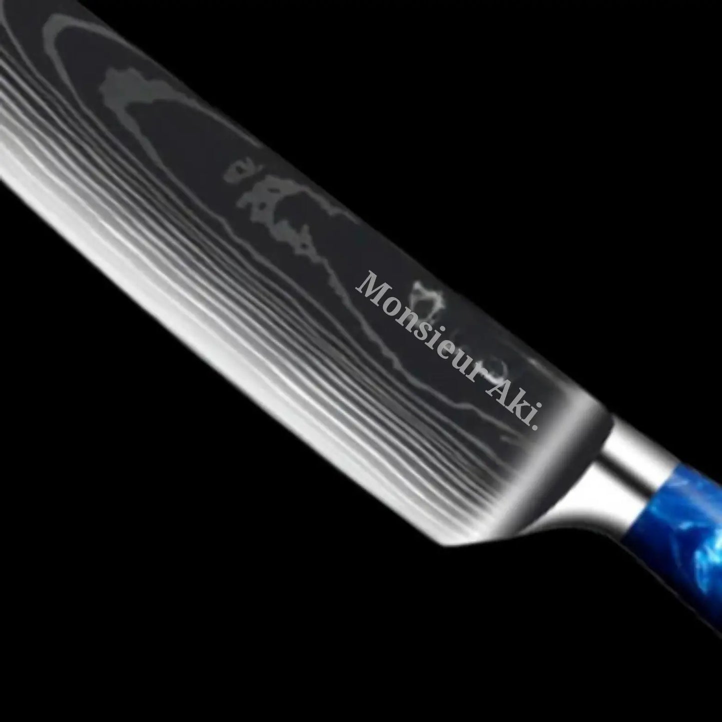 Set de 3 couteaux japonais Monsieur Aki – Osaka – Acier